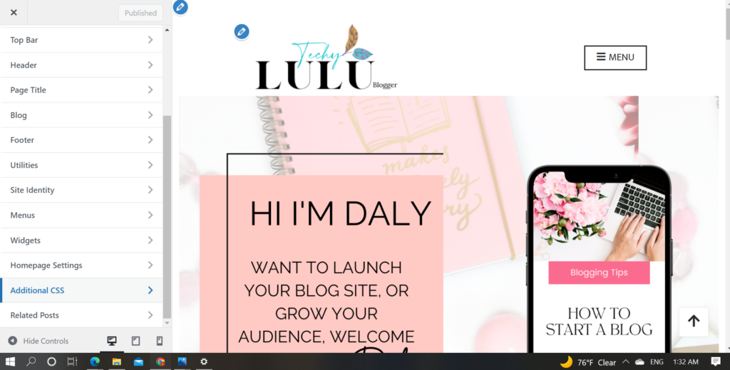 Font Size Using CSS 2