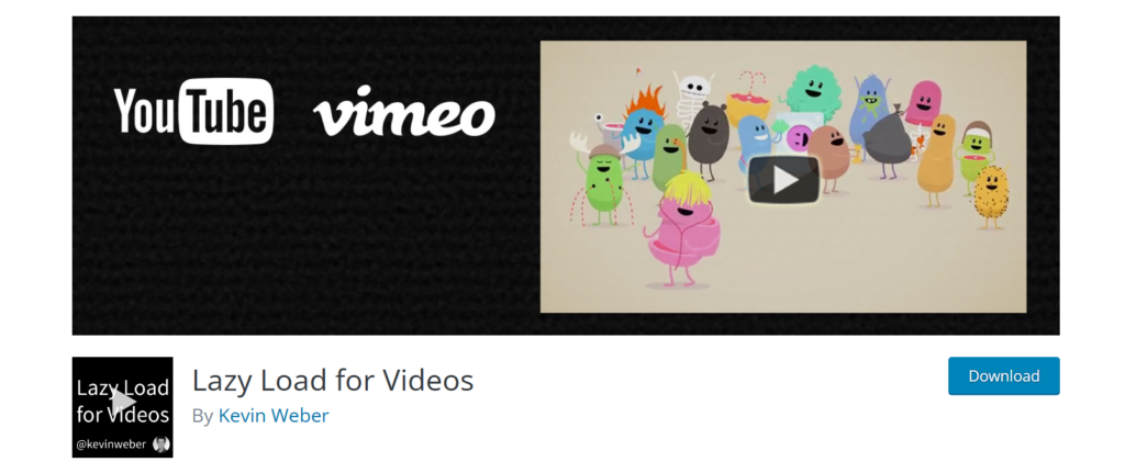 lazy load for videos