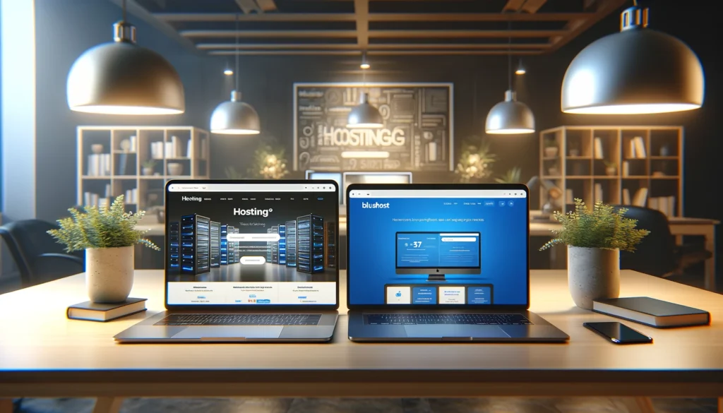 hostinger vs bluehost hosting 