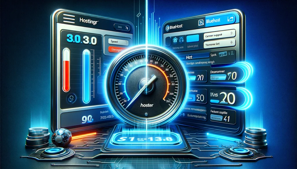 hostinger speed vs bluehost speed